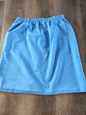 Levi Strauss Bend Over Womens Pencil Skirt Vintage Blue 32x26
